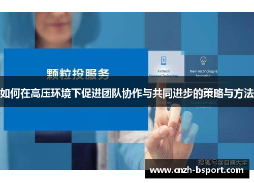 如何在高压环境下促进团队协作与共同进步的策略与方法 如何在高压环境下促进团队协作与共同进步的策略与方法