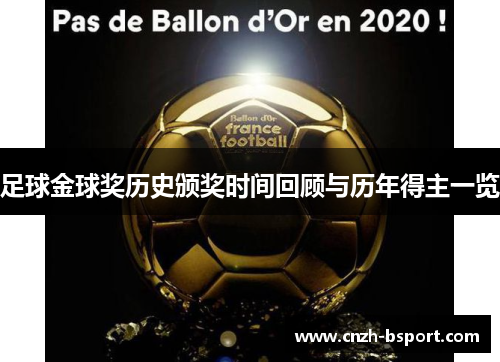 足球金球奖历史颁奖时间回顾与历年得主一览